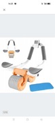 KÓŁKO DO ĆWICZEŃ BRZUCHA ROLLER Z UCHWYTEM AUTOMATYCZNY NA RAMIONA + MATA