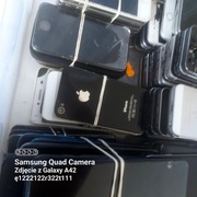 Zestaw uszkodzonych telefonów 