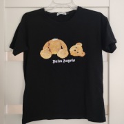 Palm Angels t-shirt bluzka z nadrukiem czarna S 