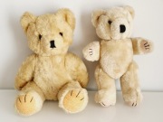 Ręczna robota z Niemiec - dwa małe misie