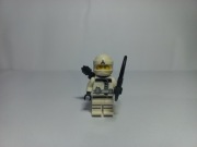 Lego ninjago movie Zane + kołczan + łuk