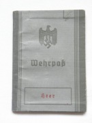 WEHRPASS NIEMIECKI - Hildesheim 1932 - oryginał