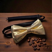 Zestaw złota mucha męska i poszetka 