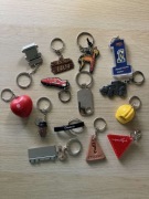 Breloki breloczki zestaw 14 szt.