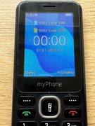 Telefon MYPHONE 6320 Czarny BOX Ładowarka 