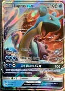Pokémon TCG Lapras GX Sun & Moon Base Set 35/149 Holo Ultra Rare MINT