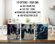 Kubek ceramiczny | Fourth Wing, Iron Flame, Onyx Storm