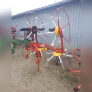 Przewracarka dwutz Fahr sip speeder Pöttinger 