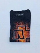 Oryginalna Koszulka t-shirt męska  RAMMSTEIN Lava Logo 3XL Bawełna