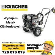 Wynajem myjek ciśnieniowych