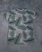 Nowa męska koszulka t-shirt z nadrukiem liści Cedar Wood State