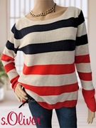 Sweter damski w paski, s.Oliver, r.S