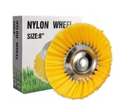 Ladami Szczotka Nylonowa 8" 200x25.4 mm do Podkaszarki Usuwania chwastów 