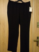 Spodnie damskie czarne rozmiar 48