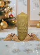 Świeca z wosku pszczelego 