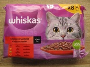 Karma Whiskas Klasyczne Posiłki, sos, 8x85 g, nowe, ważne do 25.07.2027