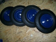 KOŁO DO TACZKI Z DĘTKĄ 4.00x8 6PR +OŚKA NIEBIESKIE