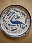 Talerz do powieszenia ręcznie malowany 