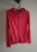 Bawełniana różowa bluza fuksja malinowa Reserved Fitness M/L