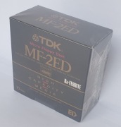 Unikat! Dyskietki TDK MF-2ED 4MB (10 szt.) NOWE W FOLII - Ba-Ferrite