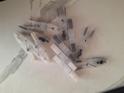 spinacze klamerki do bielizny zestaw 11szt