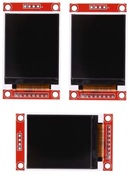 Wyświetlacz TFT 1.8 IC ST7735 128x160 SPI z gniazdem SD, 3 szt