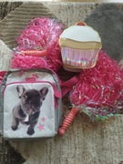 Torebki dla dziewczynki+ pompony 