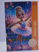 PUZZLE TREFL BALETNICA 100 elementów GRA FAMILIJNA WYSOKA jakość