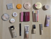 ZESTAW KOSMETYKÓW MAYBELLINE EVELINE LIRENE CLARESA STARS NYX L'OREAL 