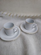 Zestaw porcelanowy espresso dla dwojga
