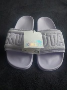 KLAPKI BASENOWE PRO 2.0 DAMSKIE 40 KUBOTA WODOODPORNE FIOLETOWE SPORTOWE 40