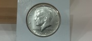 USA 1/2 Half dolara, Kennedy1966r.Srebro,holder,Mennicza