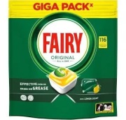 Fairy Original All in One kapsułki do zmywarki cytryna 464 szt.x4