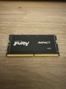 Kingston Fury Impact, SODIMM, DDR5, 32 GB, 4800 MHz