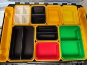 Dodatkowe 8 pudełek do Dewalt TSTAK - dowolna konfiguracja