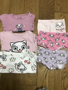 Zestaw ubrań kicia kocia 92 cool club body majtki