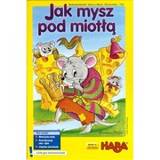 Jak mysz pod miotłą - HABA - gra zręcznościowa, wysoka jakość