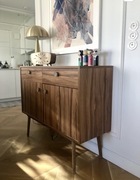 Komoda stylizowana na lata 60te - orzech Marino