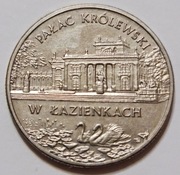 2 zł - pałac królewski w łazienkach 