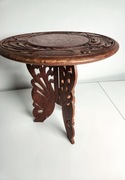 Orientalny Stolik Recznie rzeźniony indie
