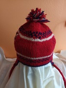 (UNIKAT)Zimowa czapka z pomponem.Hit.Moda.Zima 2025.Odzież.Góry.Głowa