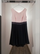 sukienka wizytowa vegas r.46 łososiowy róż