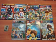 GAZETY MAGAZYNY KSIĄŻKI LEGO MIX 7 SZT. KARTA GRATIS