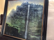 Andrzej Filipowicz, Wodospad, obraz olej płótno