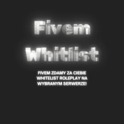 WRACAMY Z FIVEM ZDAMY ZA CIEBIE WHITELIST ROLEPLAY NA SERWERZE!