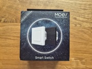 MOES Star Ring Smart Switch (2-Gang) - Zigbee Tuya Biały