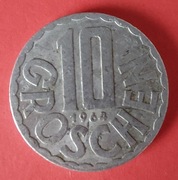 Moneta Austria 10 Groschen 1964