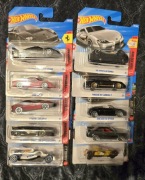 Zestaw 10 Hot Wheels Ferrari ,Porsche ,Audi ,Supra i inne