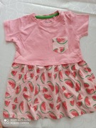 5 10 15 sukieneczka z arbuzami rozm. 80