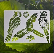 Szablon , malarski,  DIY, crapbookingu, tynk ozdobny - Nr. 14b